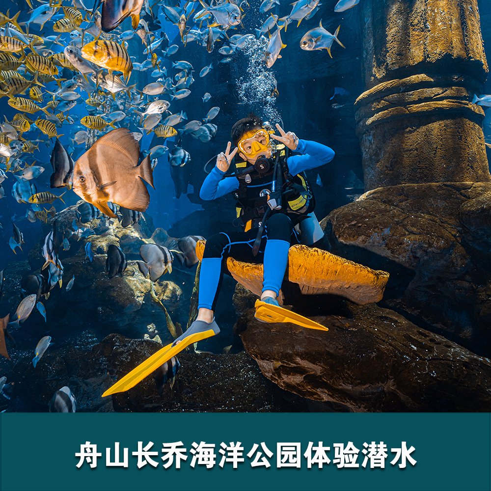 舟山長喬海洋公園體驗(yàn)潛水